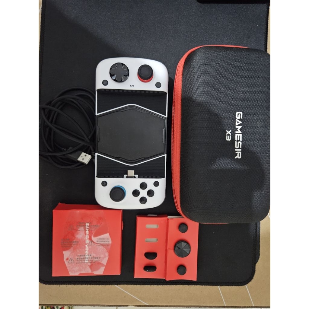 gamepad gamesir x3 type c cooling fullset sesuai gambar