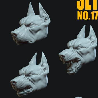 Headsculpt HS Head K-Nein The Dog Knight Muff Toys Notaman NWToys Vtoys Romankey Marvel Legends SHF 