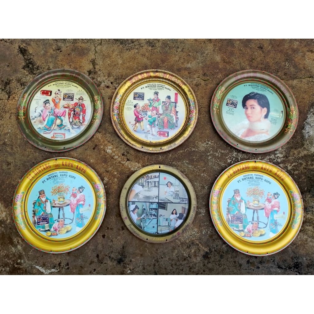 iklan seng enamel jadul vintage original