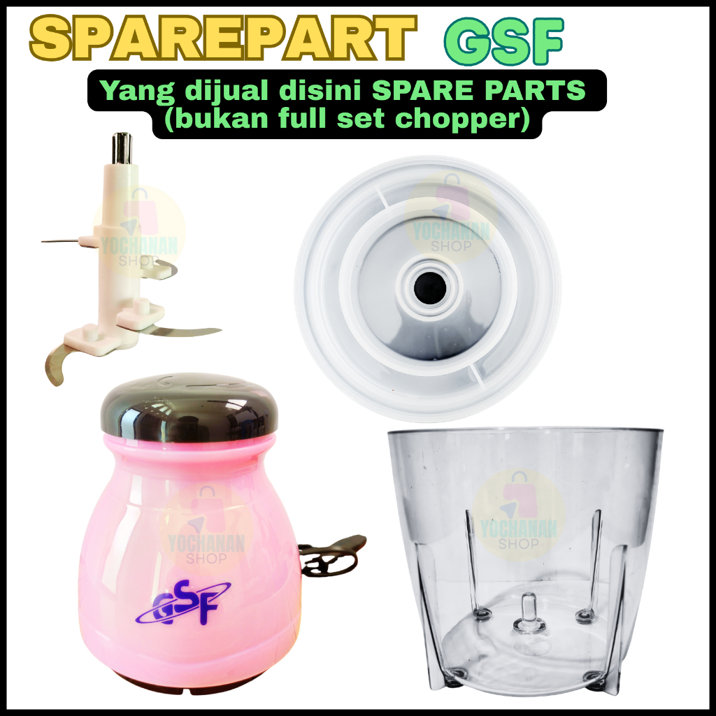 Sparepart Blender Kapsul GSF 1,2 L Pisau Cup Cover