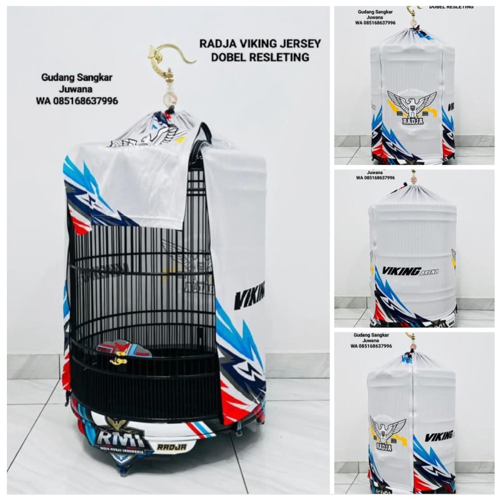 Kerodong Jersey Radja viking arena dobel Resleting. Murai no 2