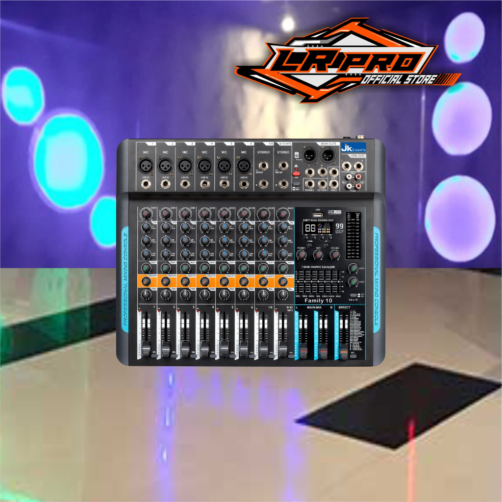 Mixer Audio Jk coustic Family 10