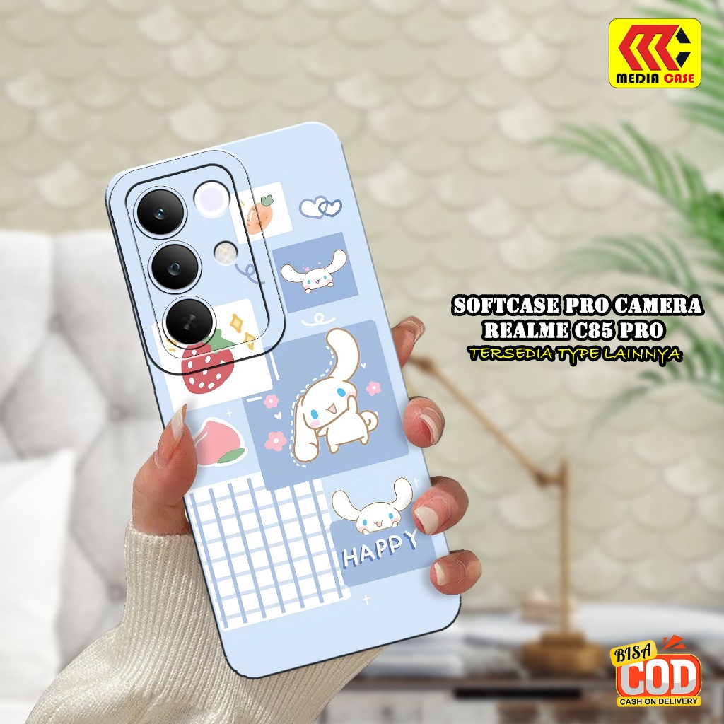 Case Relame C85 Pro Terbaru - Motif Cinnamoroll- Kesing - Softcase Relame C85 Pro - Kesing Hp Relame