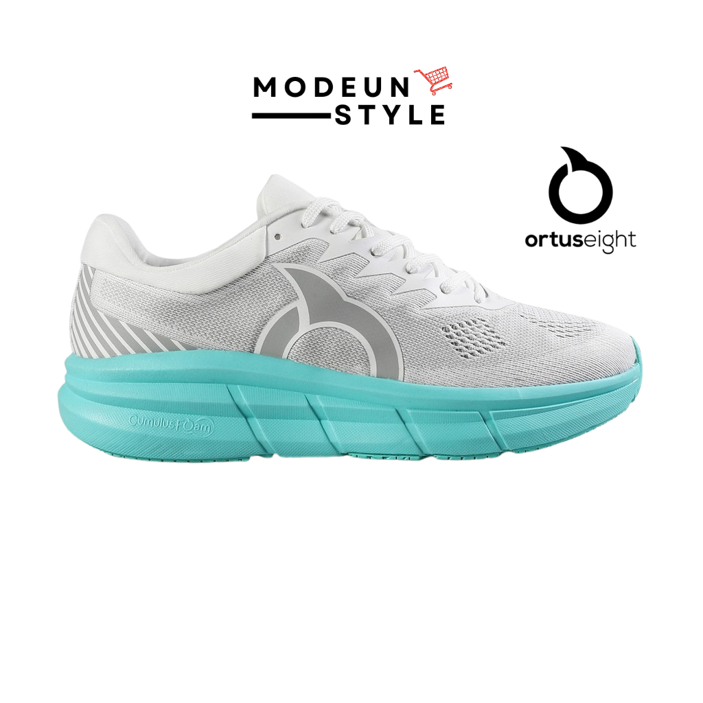Ortuseight HYPERFUSE 1.4 WHITE/TEAL - Sepatu Lari / Hyperfuse 1.4 Ortuseight Original