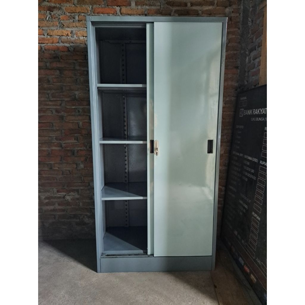 Lemari besi sliding  lemari arsip kantor sliding lemari besi