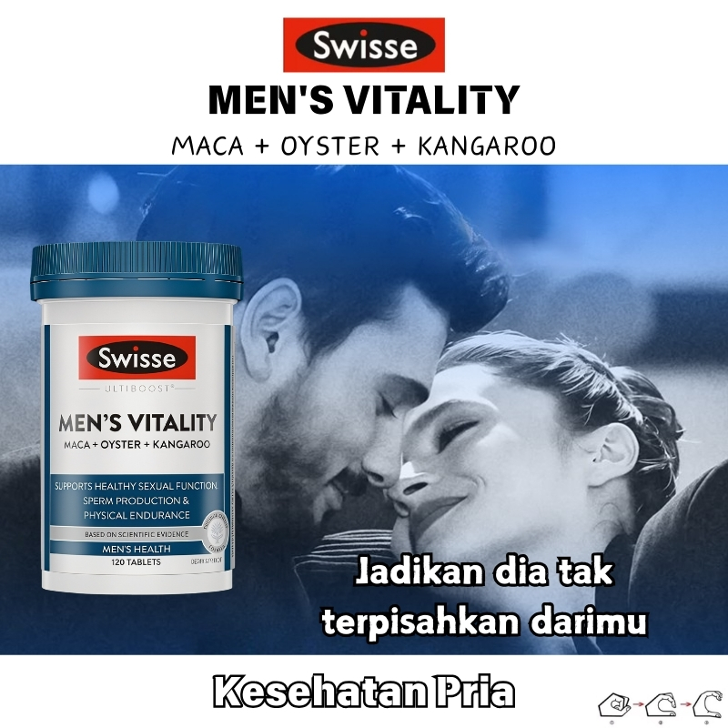 Swisse men’s men man vitality 120 tabs EXP：2028