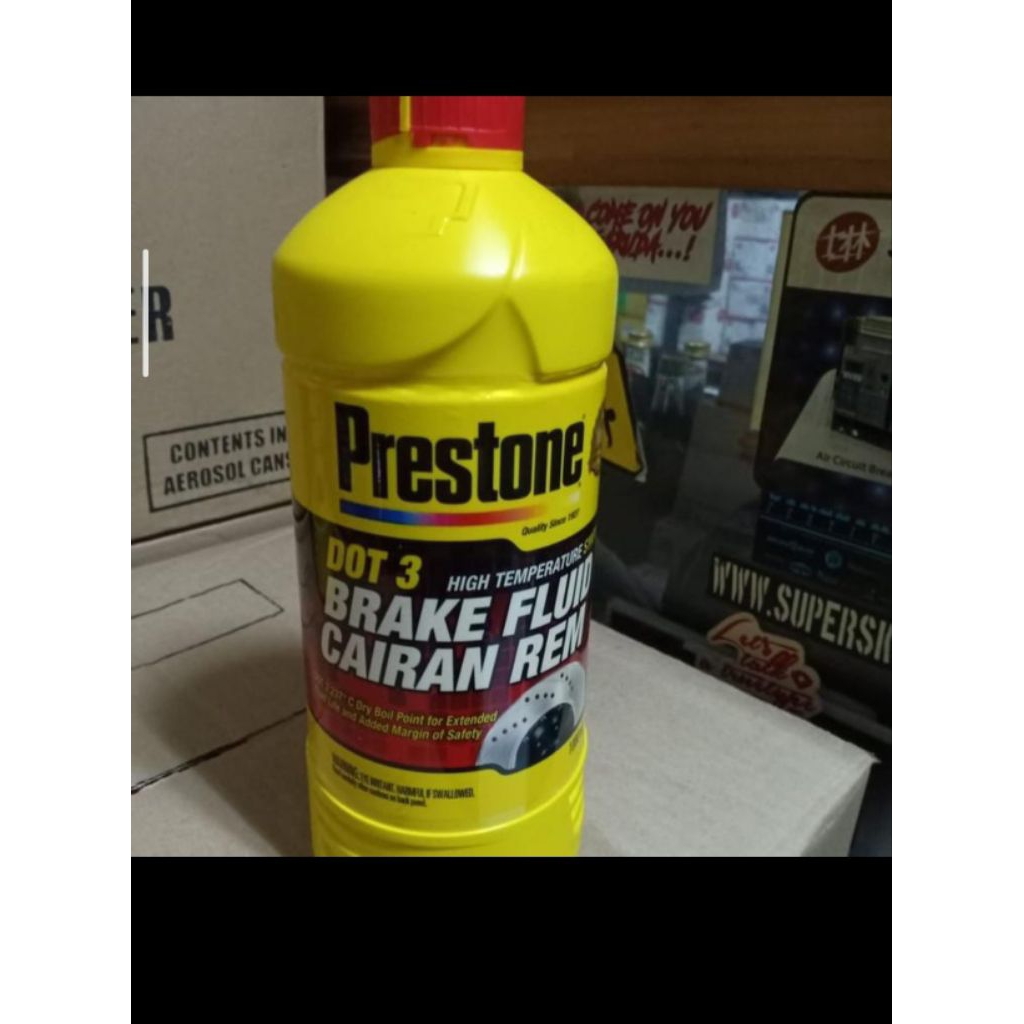 Minyak Rem Prestone Merah/Putih 1L