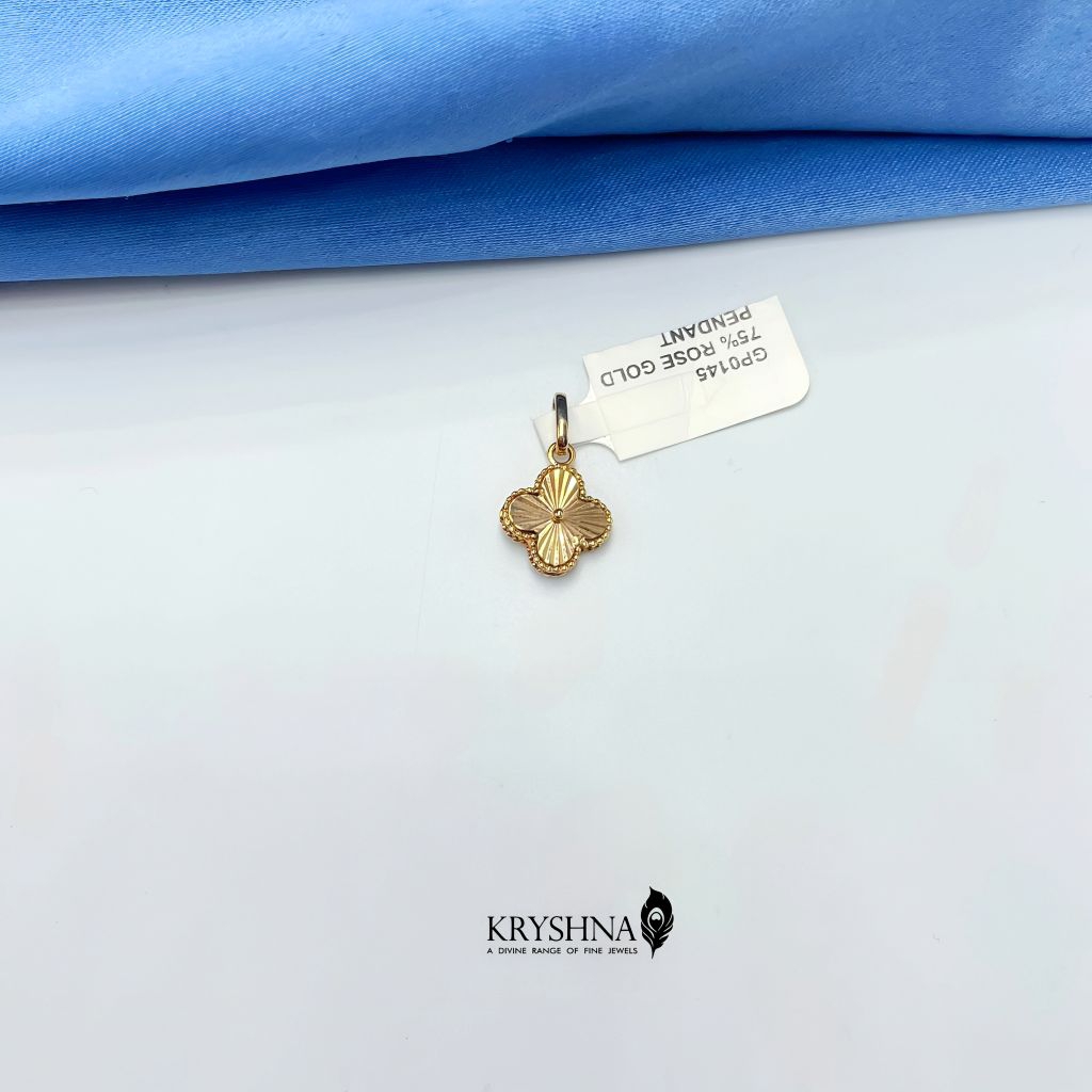 75% Rose Gold Pendant 165