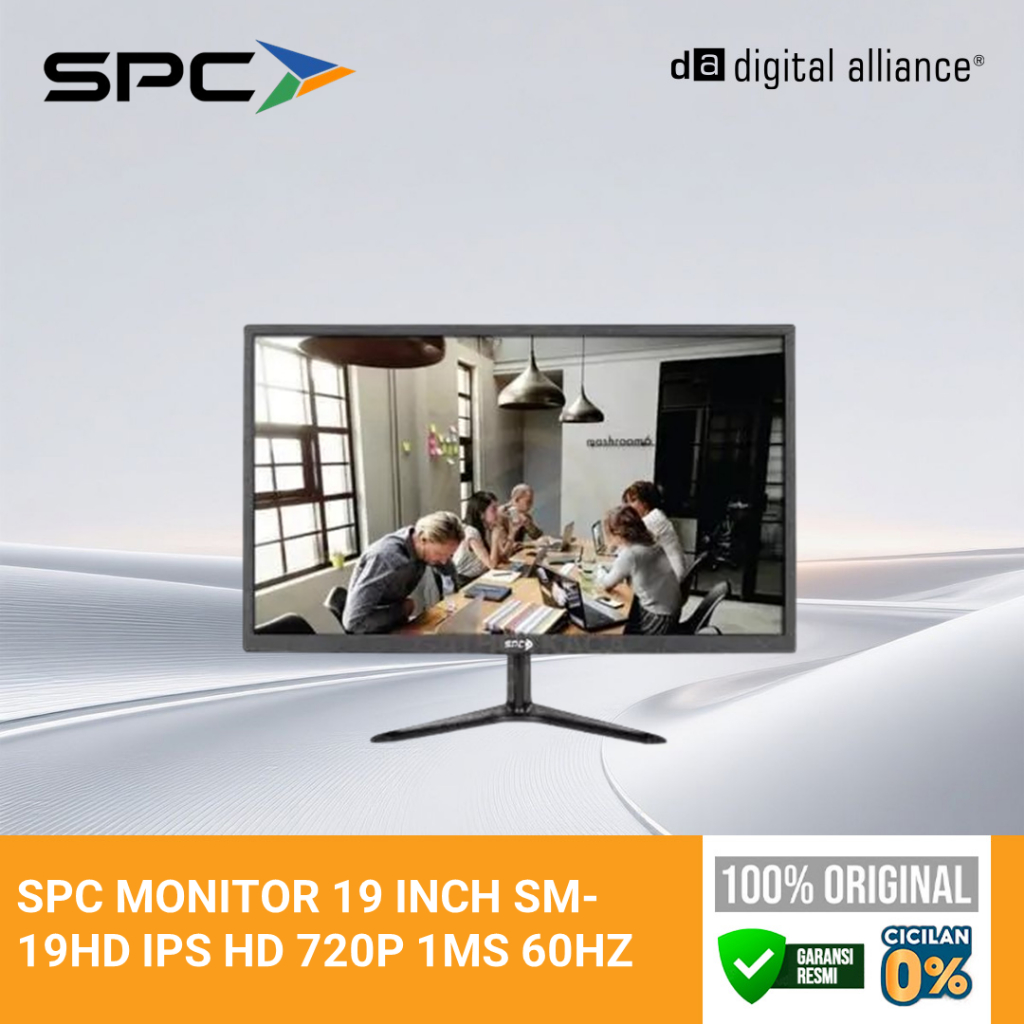 SPC MONITOR 19 INCH SM-19HD IPS HD 720P 1MS 60HZ 1Y