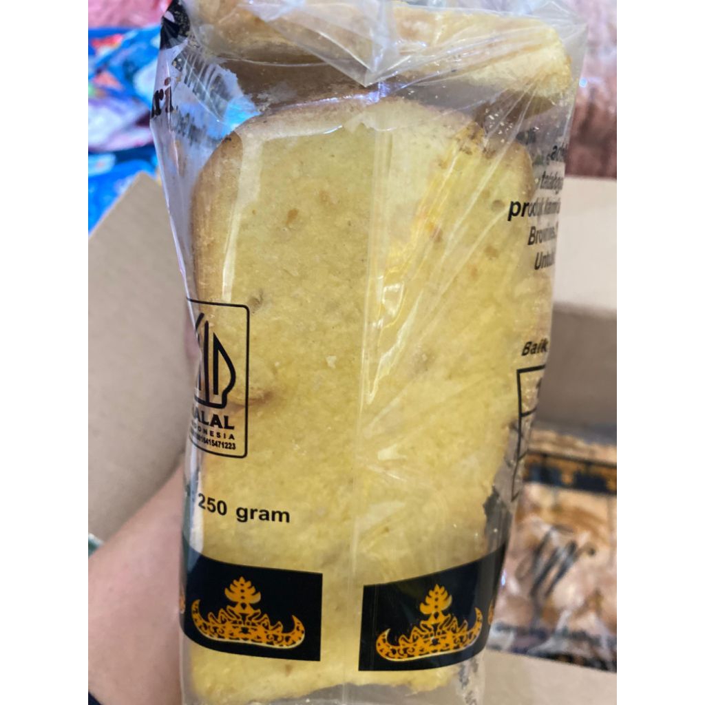 ROTI LERING ( roker )Lampung premium original roti kering 250gram