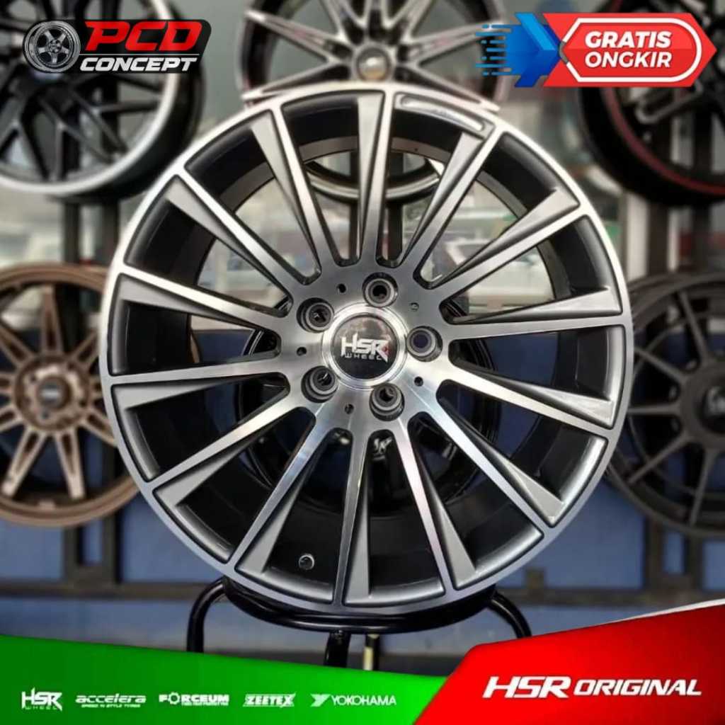 Velg HSR Rostock Blade Ring 18 Buat Mobil Mercy Audi Oddysey Innnova