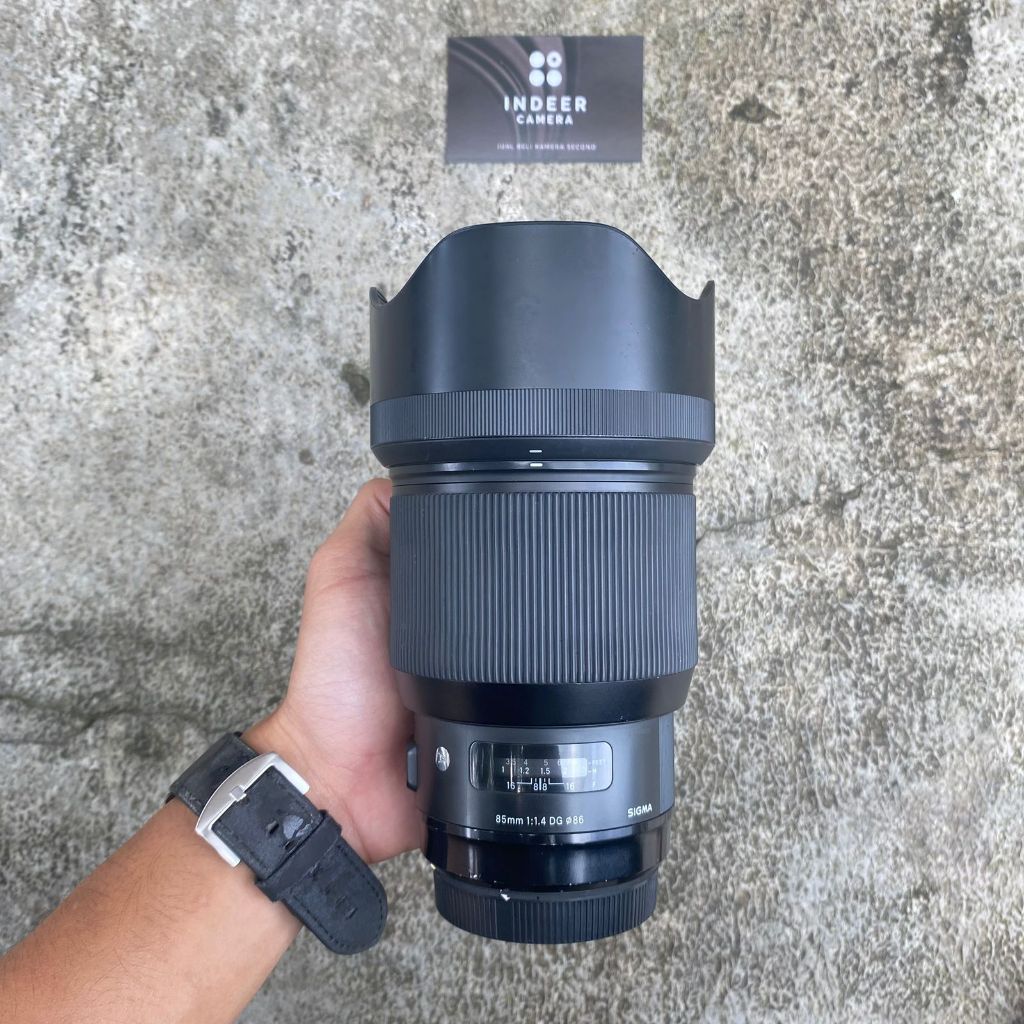 LENSA Sigma 85mm F/1.4 DG HSM Art Lens For Canon Full Frame NORMAL ( GARANSI TOKO ) BEST QUALITY 100
