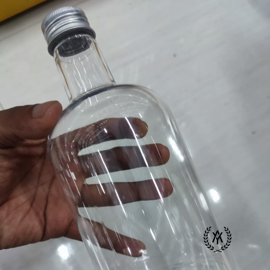 Botol PET 500ml Tebal Clear - Botol Minuman - Botol - Botol Plastik - Botol Plastik Tebal 500 ml - B