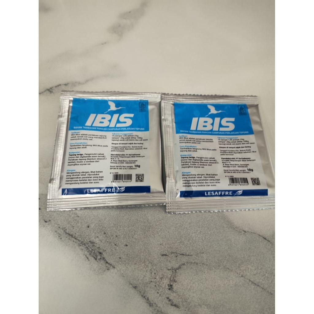 IBIS BLUE SASCHET / PELEMBUT ROTI IBIS BLUE / RAGI ROTI