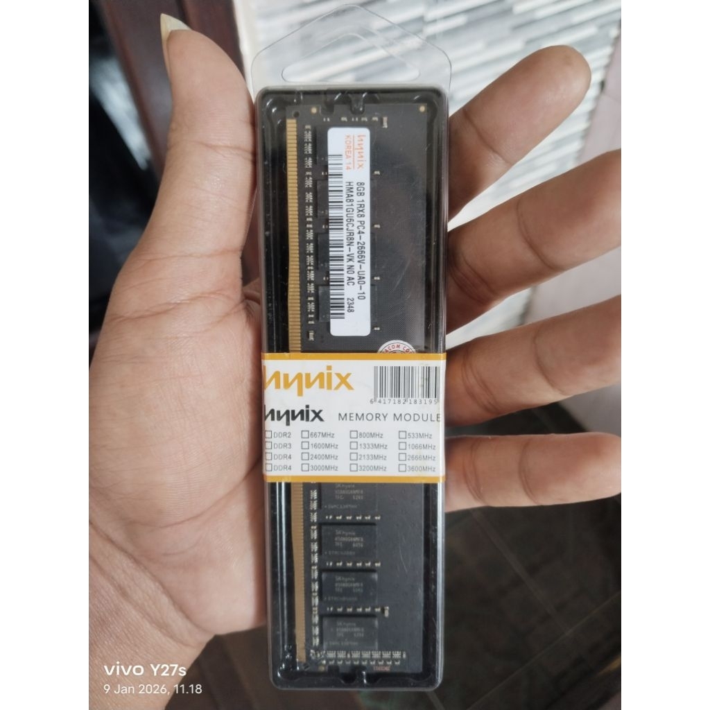 RAM PC DDR4 HYNIX 8GB 2666Mhz