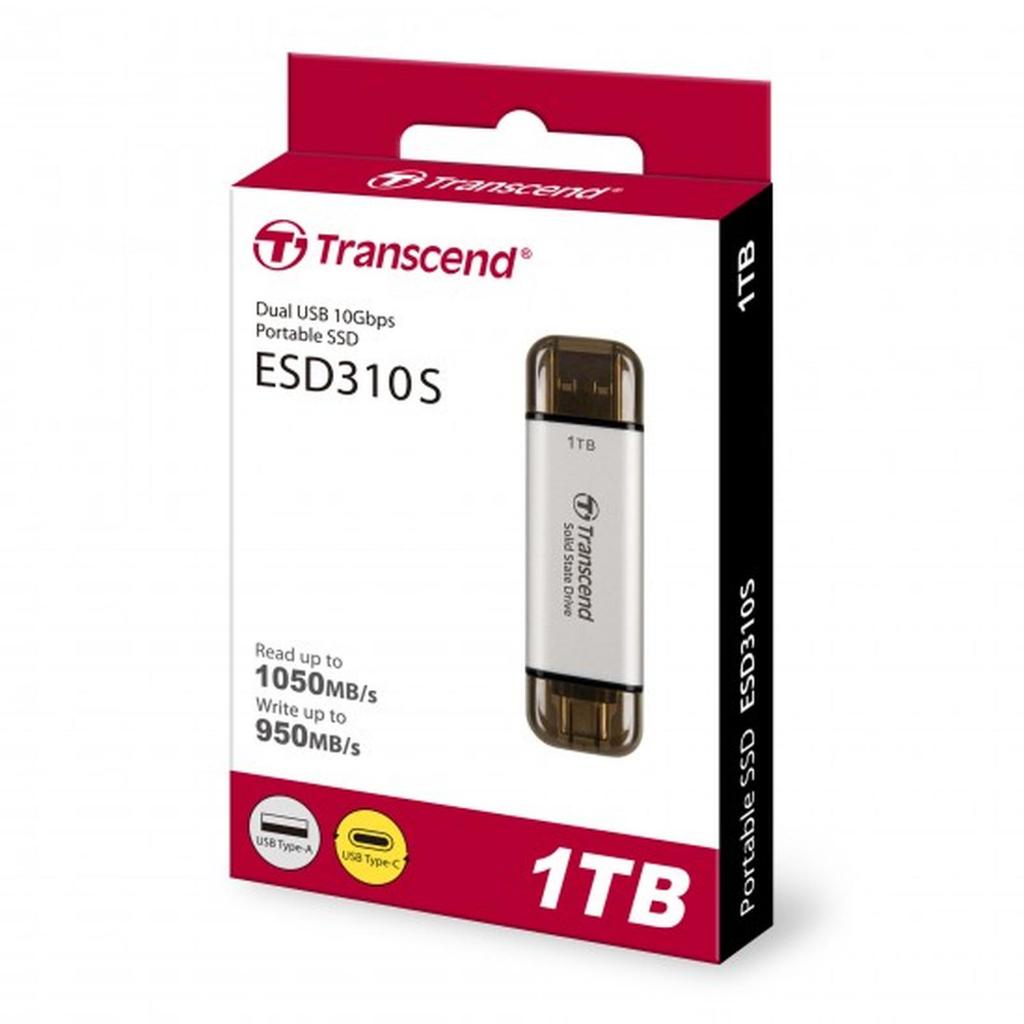 Transcend ESD310S 512GB 1TB 2TB Type C Portable SSD