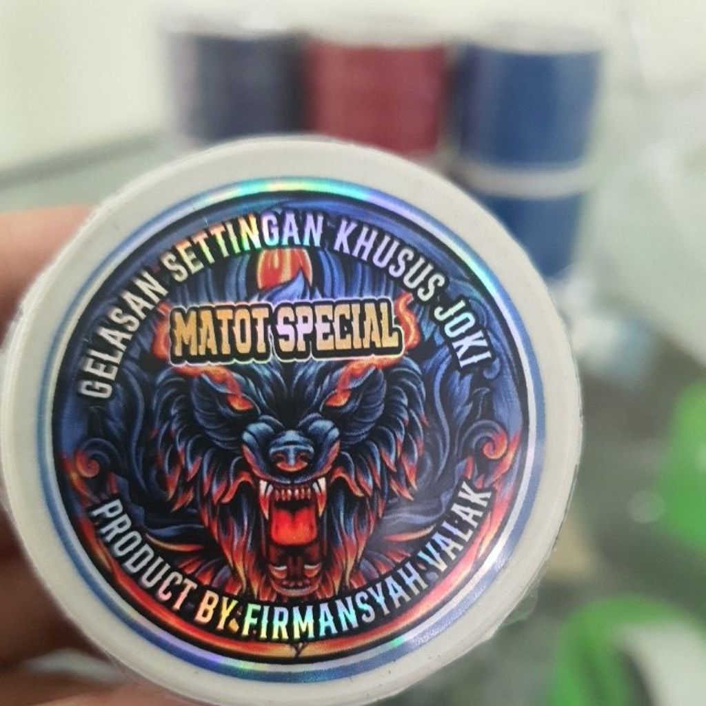 1 slop gelasan senar matot bogel SPECIAL SERIGALA original valak Firmansyah(isi 10 klos)