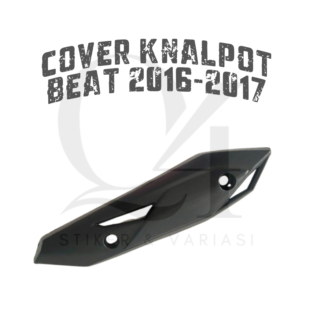Tutup / Cover Knalpot Motor Honda Beat 2016-2017