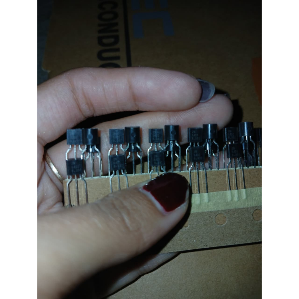transistor 2n5401 KEC Original kaki tekuk rentengang tr 2n5401