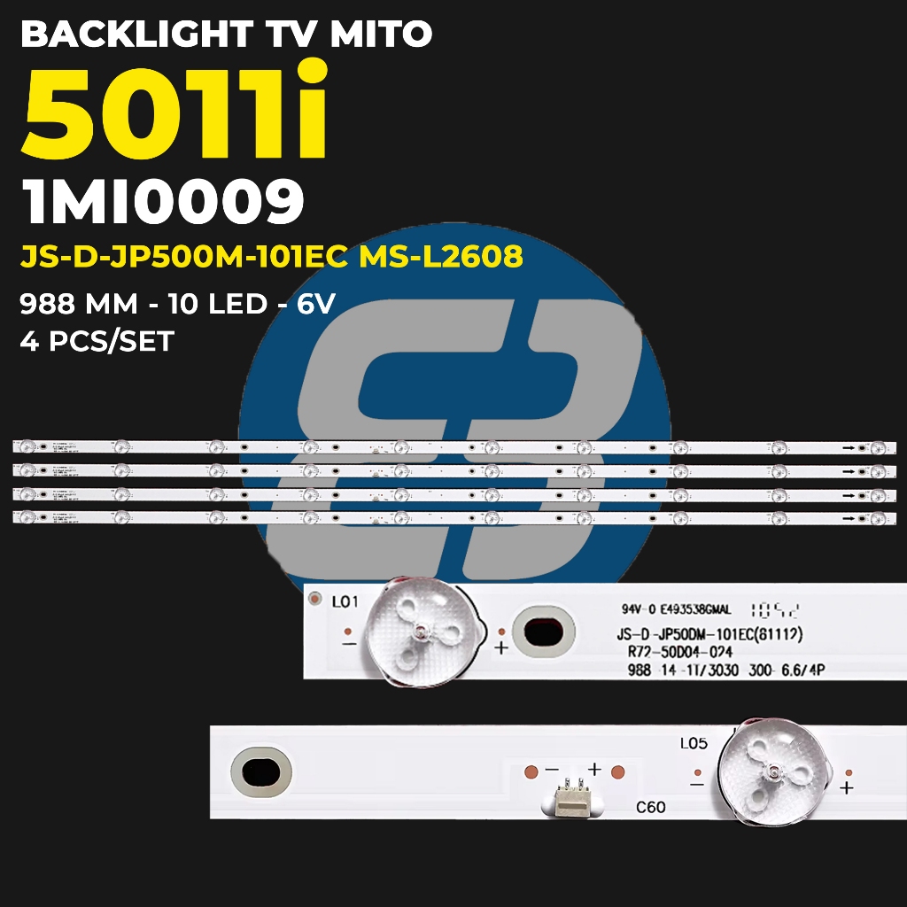 Backlight TV Mito 50 Inch 5011i JS-D-JP500M-101EC