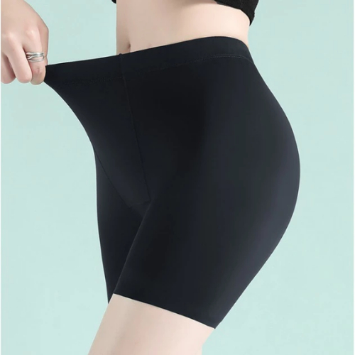 Celana Short Wanita ALL SIZE Bahan Rayon Soft Adem Basic Warna Hitam Celana Ketat / Celana Stretch /