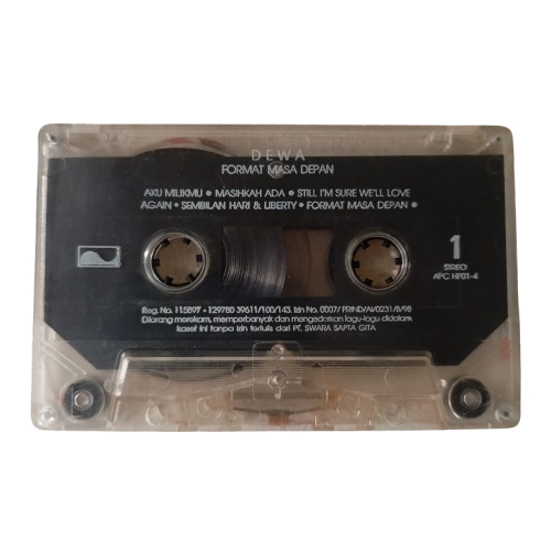 kaset pita - DEWA 19 - FORMAT MASA DEPAN (hanya kaset)