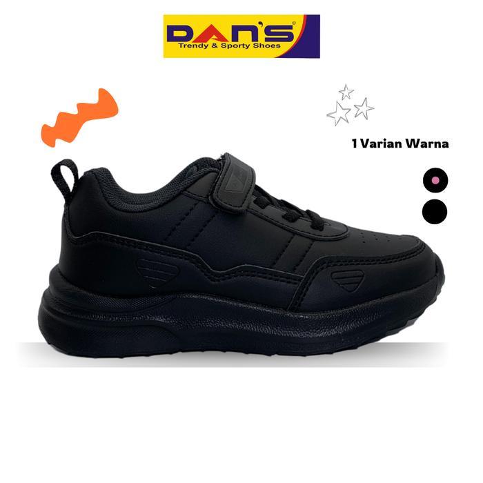 Sepatu Sekolah Anak Perempuan Dans Narma Hitam-Hitam 31 - 36