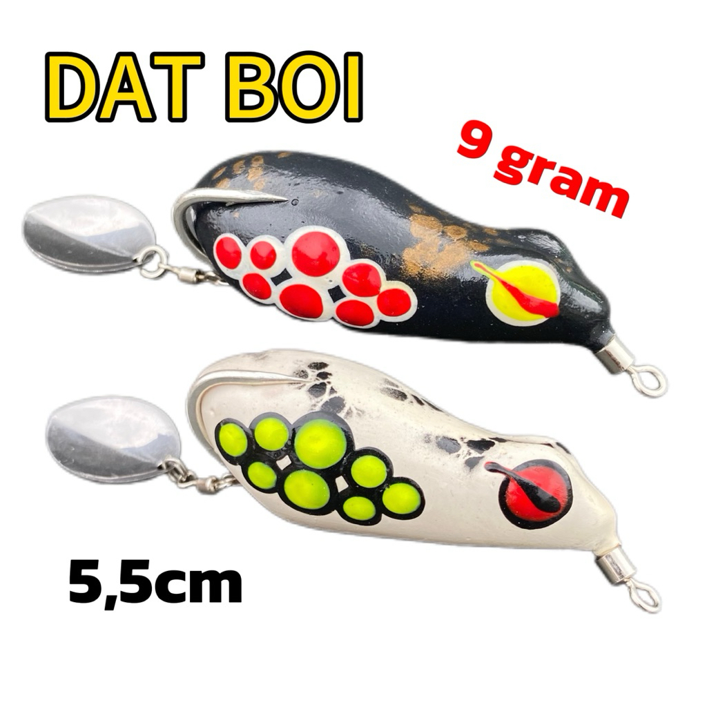 soft frog umpan casting gabus soprok 5,5cm jumbo besar
