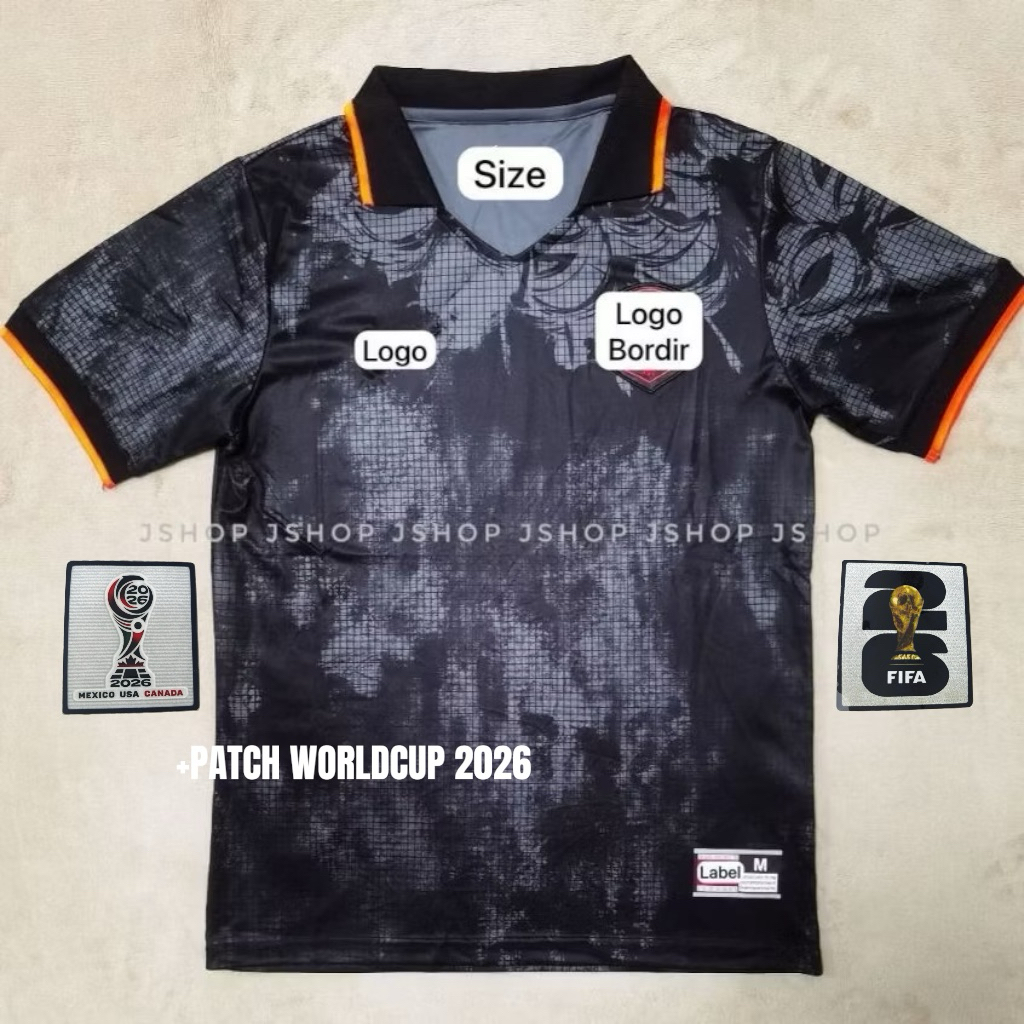 FANS ISSUE JERSEY BOLA BAJU BOLA JERSEY FUTSAL JERSEY BELANDA AWAY RETRO PIALA DUNIA