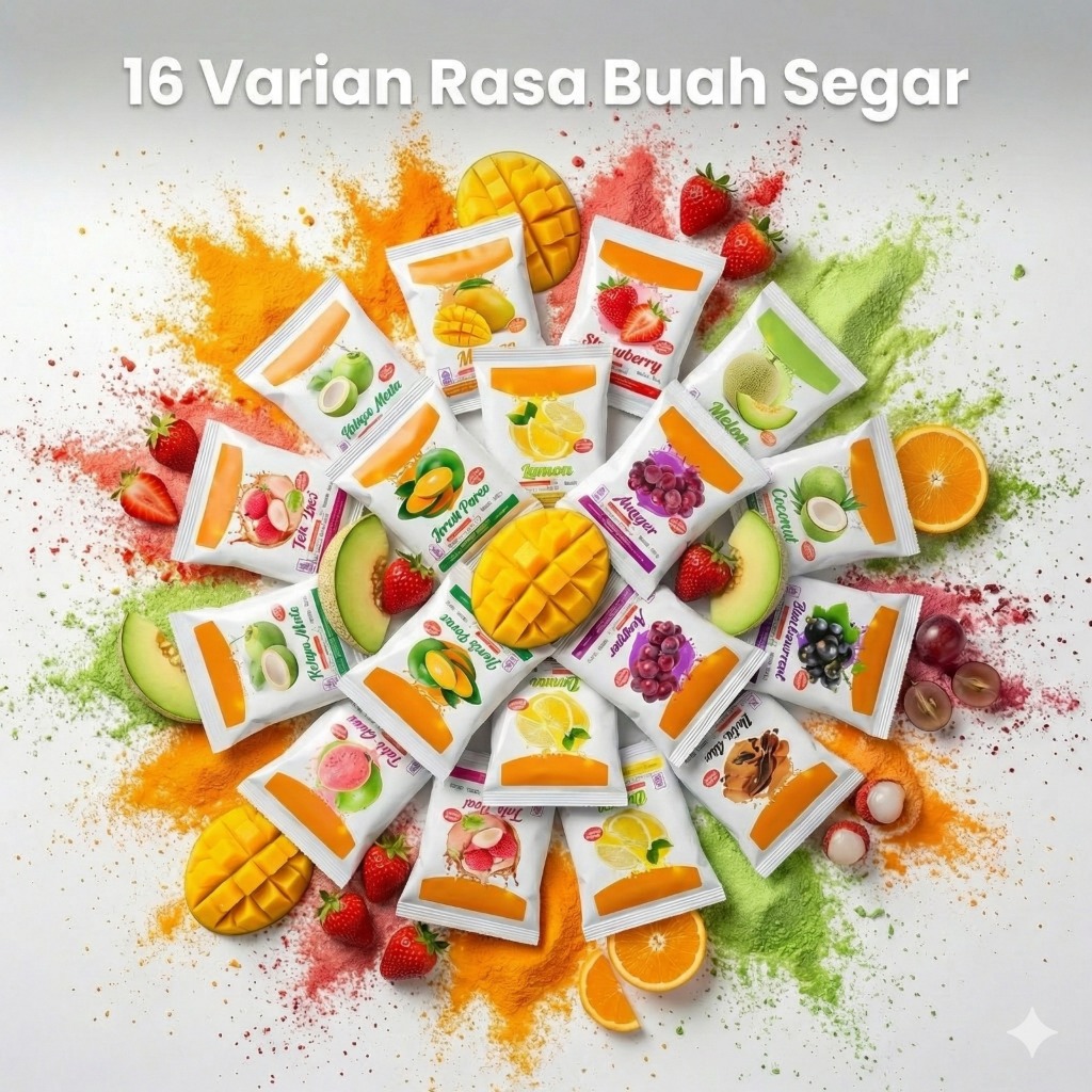 BUBUK MINUMAN RASA BUAH 1 KARTON | POWDER MINUMAN SERBUK BUAH | BUBUK MINUMAN