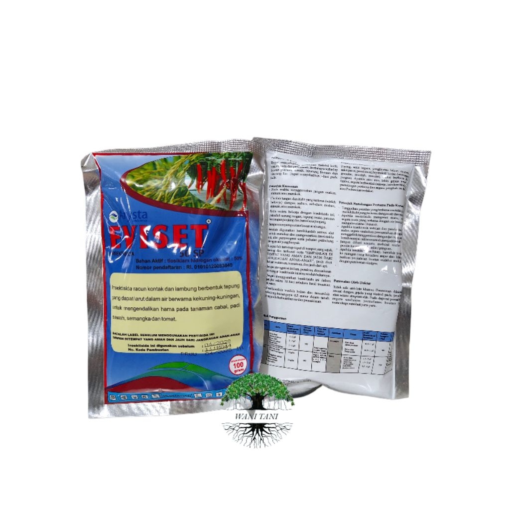 INSEKTISIDA EVISET 50SP 100GR