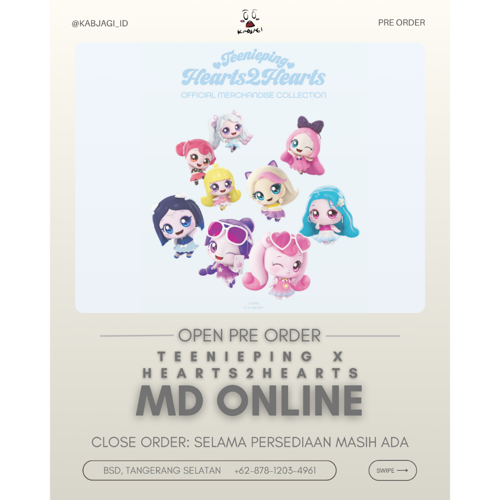 [PO] TEENIEPING X HEARTS2HEARTS MD ONLINE