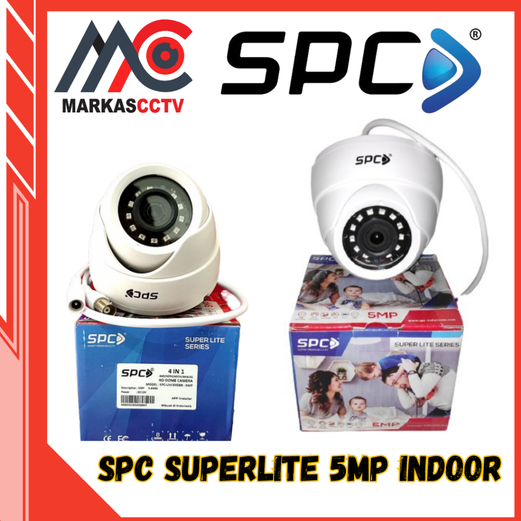 KAMERA CCTV SPC SUPER LITE  INDOOR 5MP