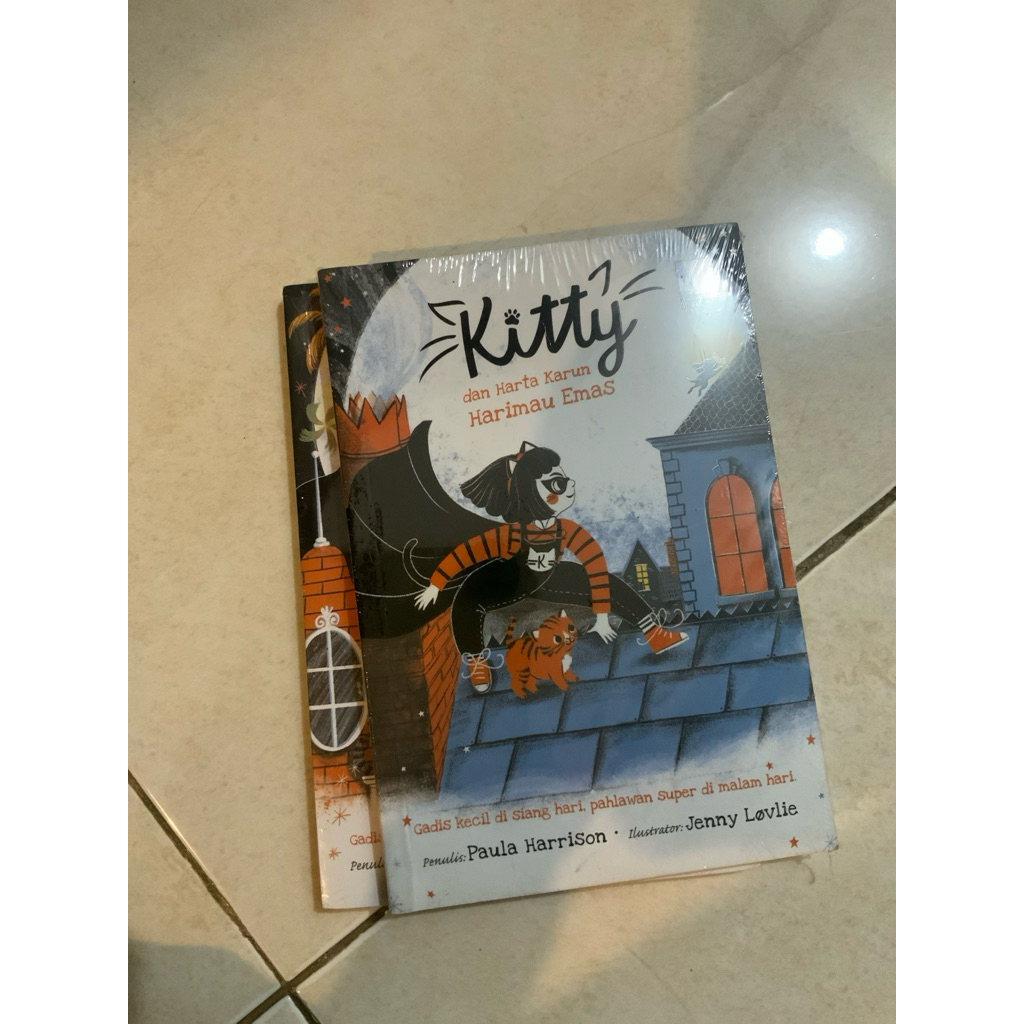 Novel Anak Bergambar Kitty dan Harta Karun Harimau Emas