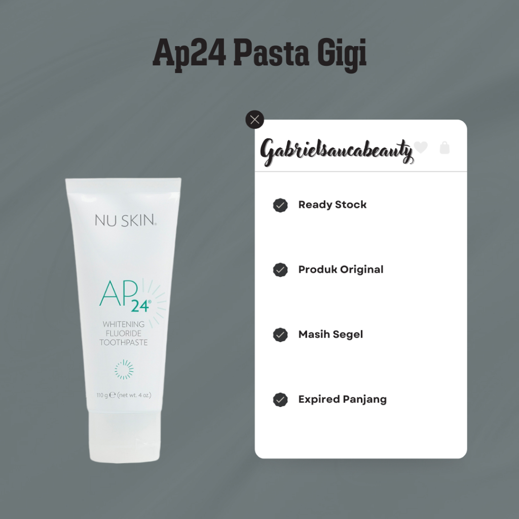 Pasta Gigi AP)24 Whitening Fluoride Toothpaste ED 2027