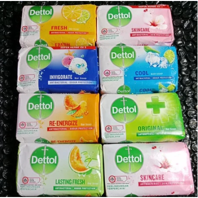 Dettol Sabun Batang 100gr / Dettol Batang / Sabun Mandi / Sabun Dettol All Variant