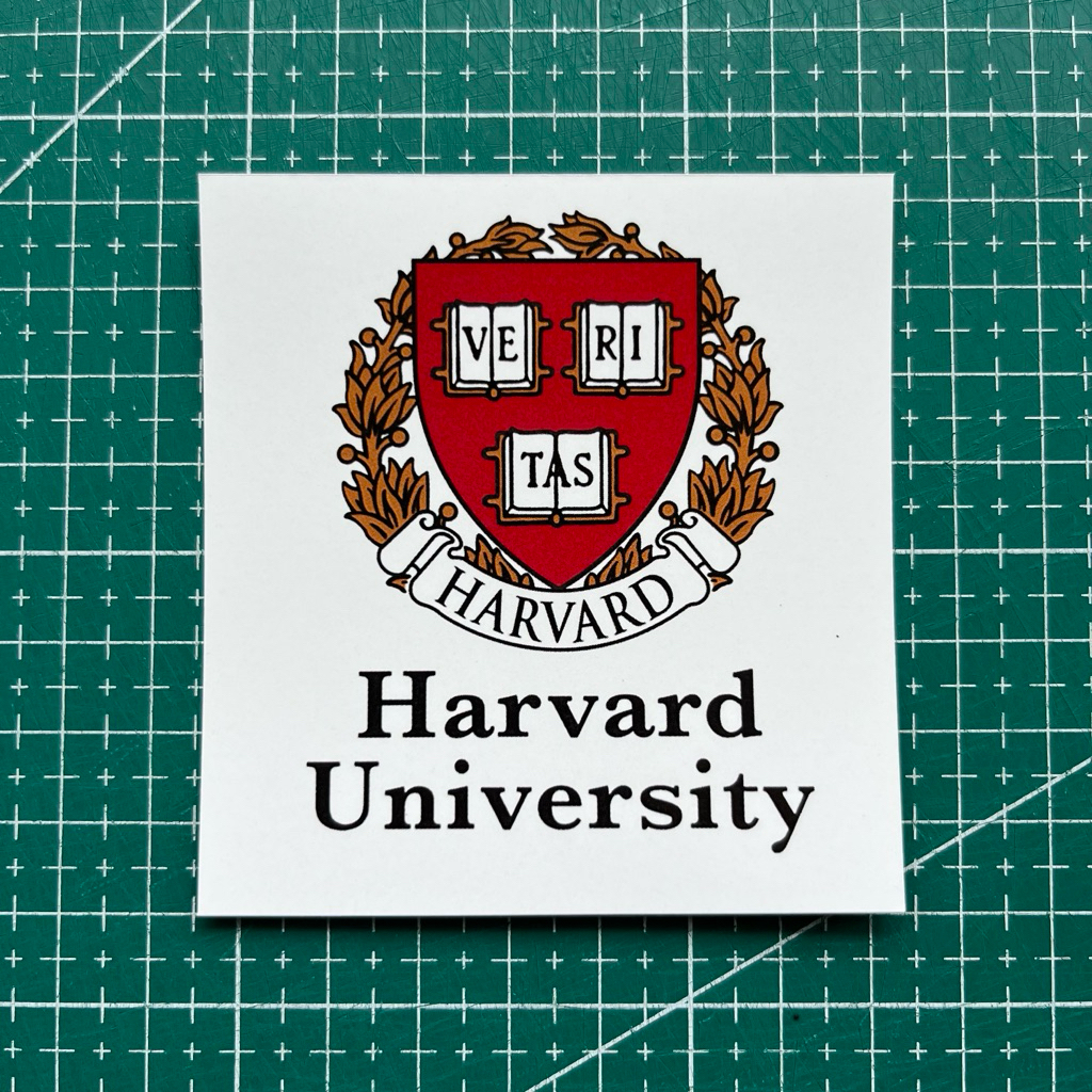 STICKER HARVARD UNIVERSITY