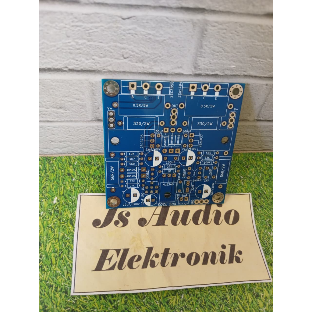 pcb socl 504 fiber dobel layer