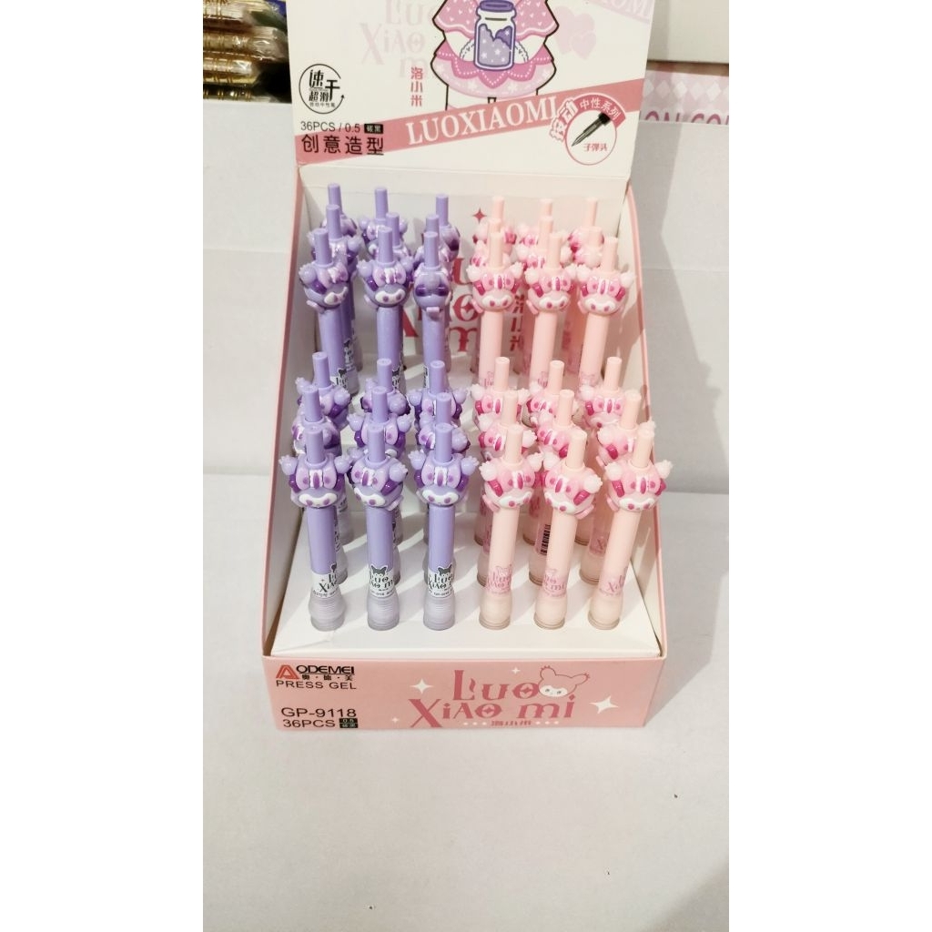 Pulpen odemei kuromi/pulpen lucu/pulpen karakter