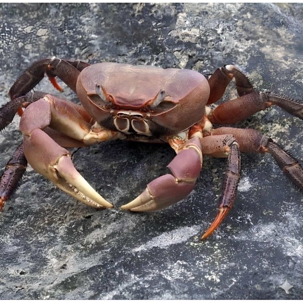 Kepiting darat kibau / Gecarcoidea humei / kepiting hias hidup
