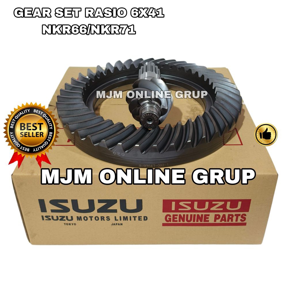 GEAR SET - GIGI NANAS GARDAN ISUZU ELF NKR66 / NKR71 RASIO 6X41 ASLI