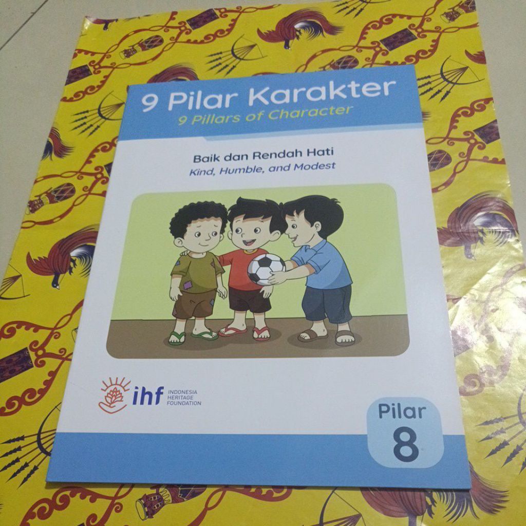 Buku 9 Pilar Karakter - Pilar 8, Baik dan Rendah hati