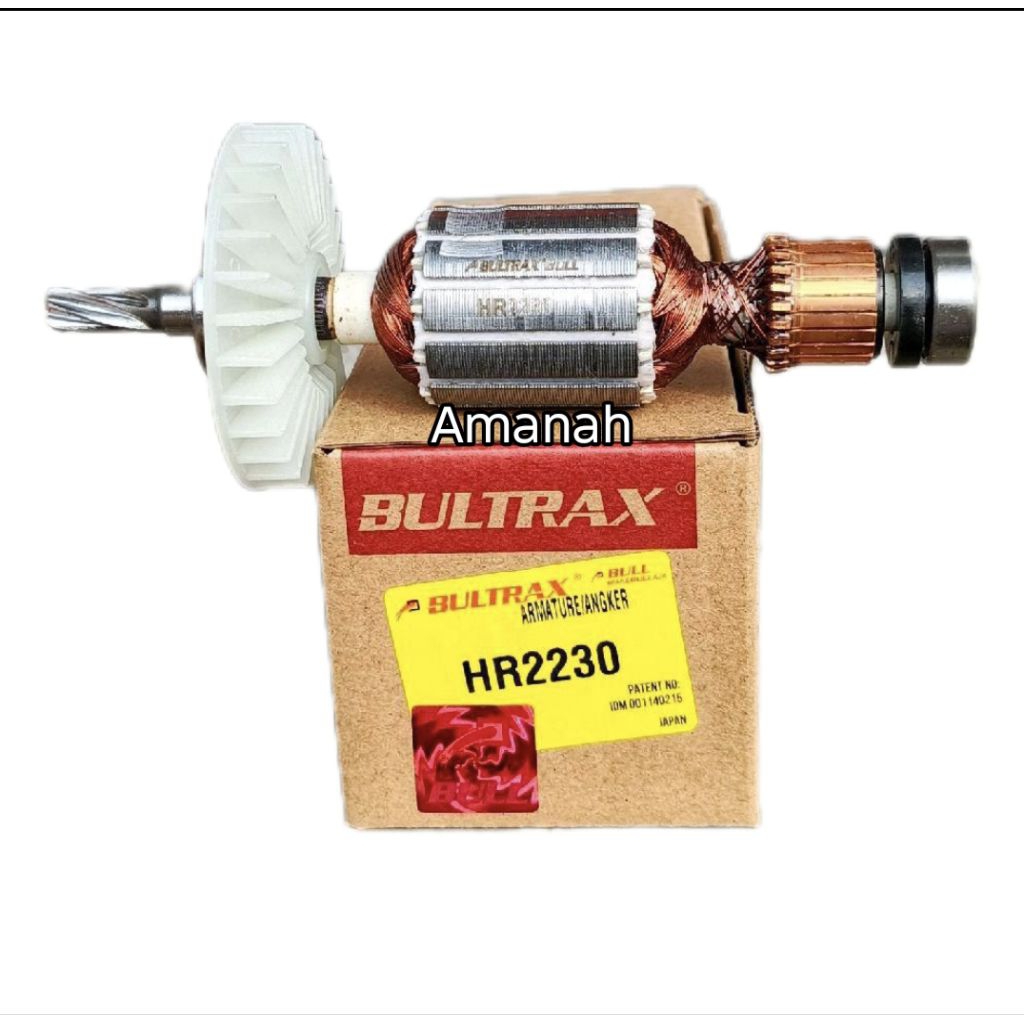 Angker armature Bull HR2230 for mesin bor drill rotary hammer makita