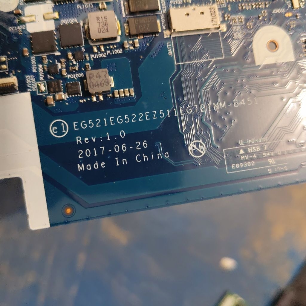 motherboard mainboard mobo normal laptop lenovo 320 15 IKB core i5