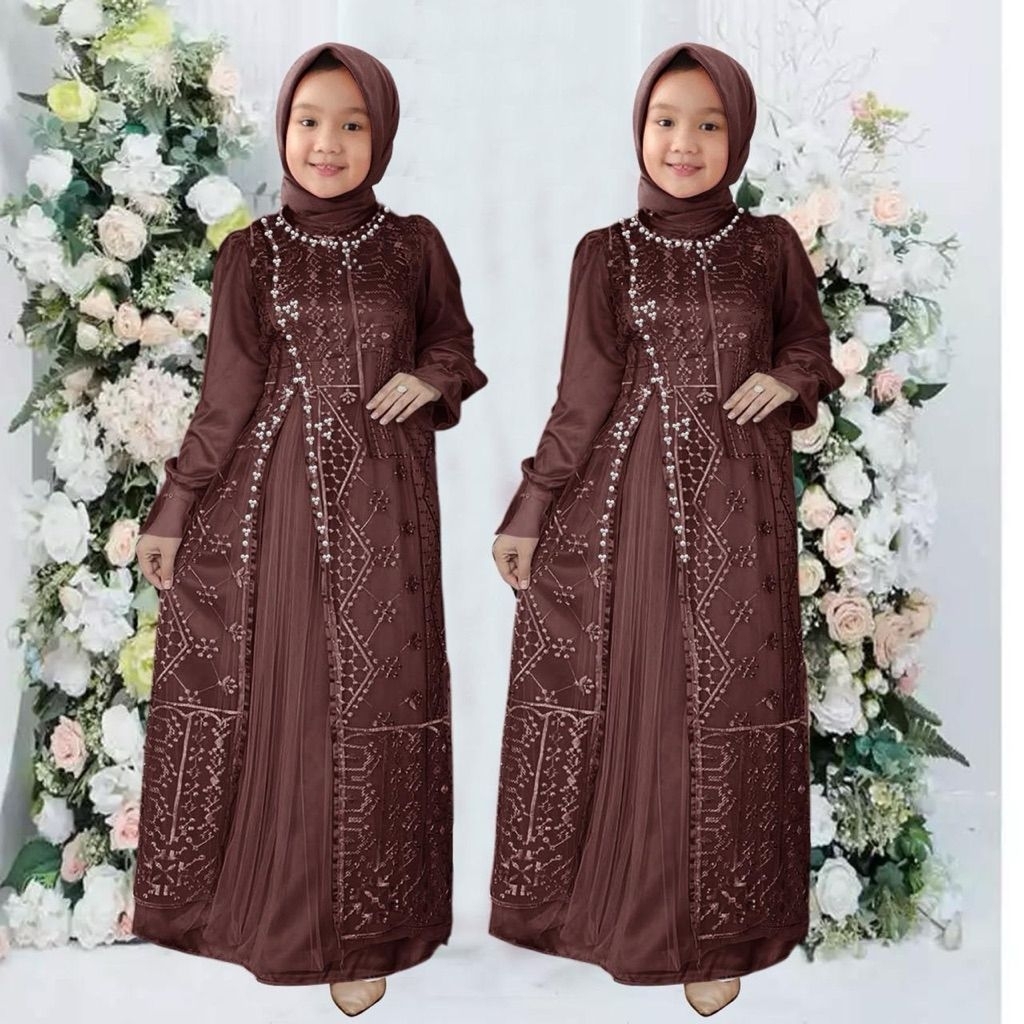 GAMIS DRESS ANAK BRUKAT VIKA KID TERBARU 2026 3 4 5 6 7 8 9 10 11 12 13 14 15 16 TAHUN GAMIS DRESS K