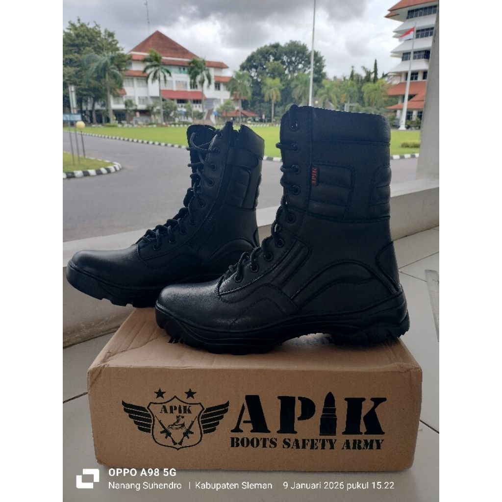 sepatu pdl army APIK ORI