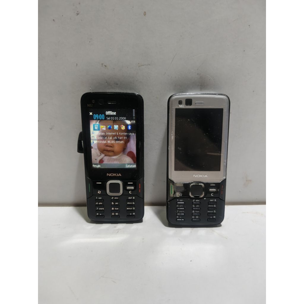 NOKIA N82 XENON FLASH ORIGINAL NOKIA UNIT NORMAL HP SECOND JADUL UNIK LANGKA