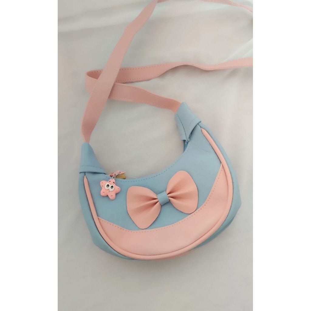 Tas Selempang Wanita CUTE Mini Free Accessories Lucu Desain Elegan dan Praktis