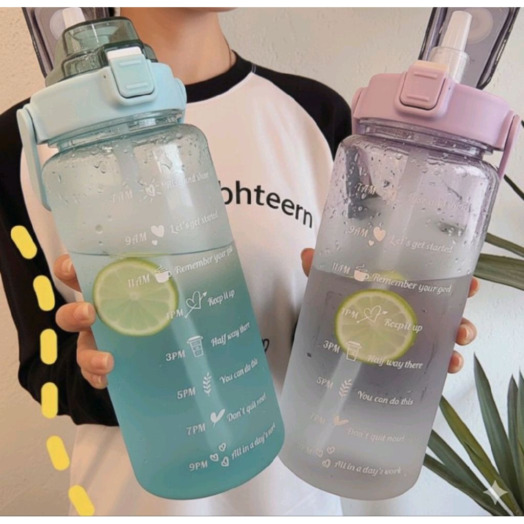 B ( B95 ) BOTOL MINUM JUMBO 2 LITER / BOTOL MINUM TRANSPARAN 2 LITER