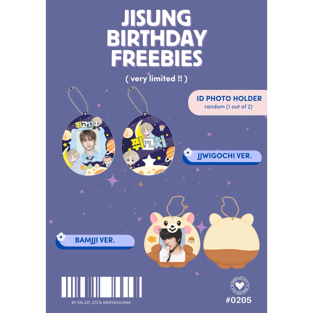 jisung birthday freebies